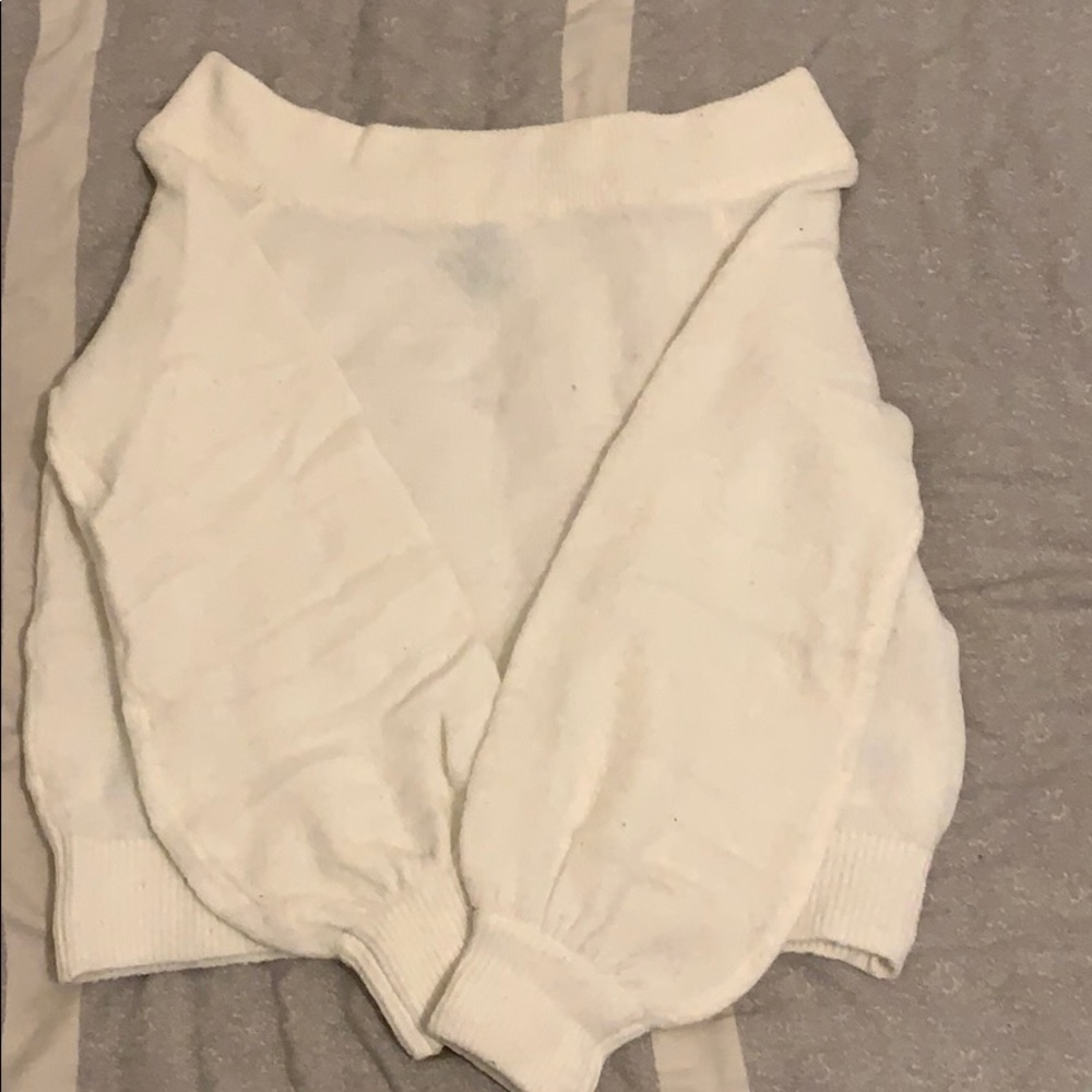 Off the shoulder Women’s Sweater